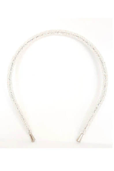 Vipfoni Kristal Taşlı Simli Ince Bant Taç 2 Adet ürün görseli