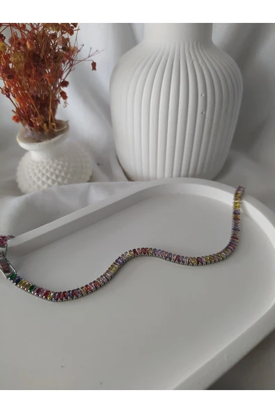 Vipfoni Su Yolu Taşlı Çelik Bileklik ürün görseli