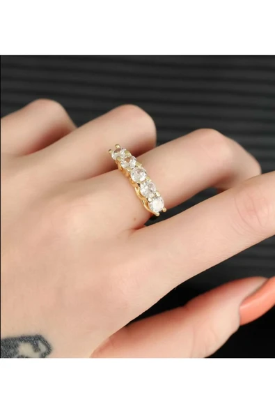 Vipfoni 5 Taş Kadın Yüzük ürün görseli