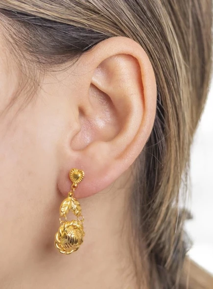 Yiğitbaşı Gold 22 Ayar Küpe (3317)