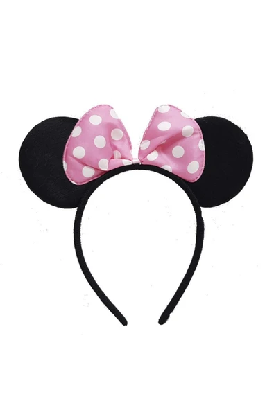 Vipfoni Mickey - Mini Mouse Taç Fiyonklu Taç 2 Adet ürün görseli 1