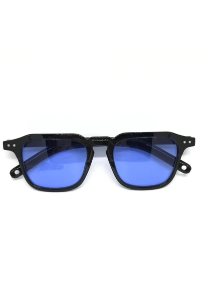 Vip-Aksesuar Retro Mavi Camlı Güneş Gözlüğü ürün görseli