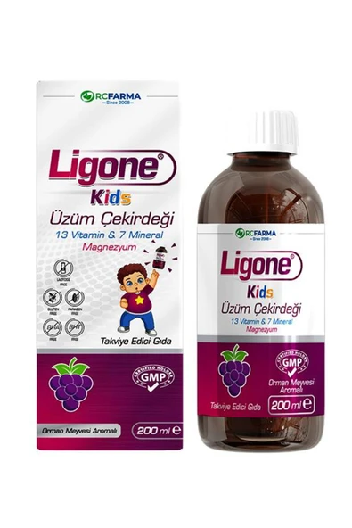 Ligone Kids Üzüm Çekirdeği 200ml ürün görseli 1