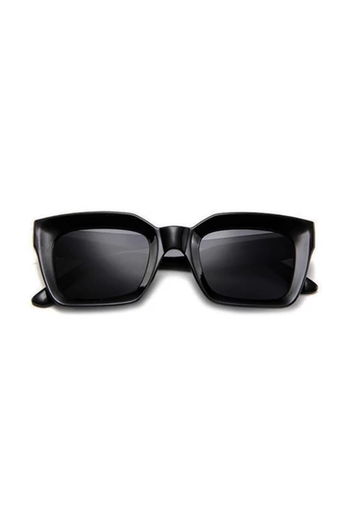 Vipfoni Kadın Siyah Tam Kare Kemik Güneş Gözlüğü ürün görseli