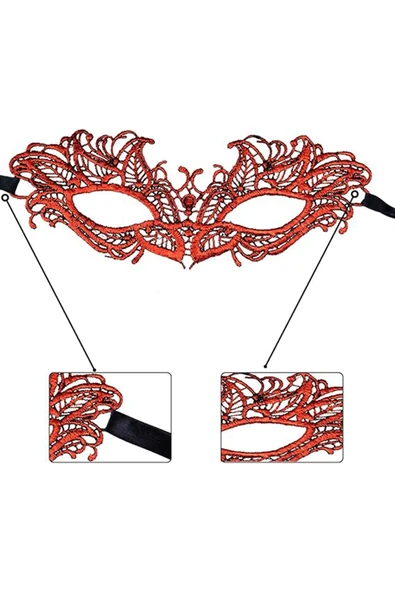 Vipfoni Dantel Masquerade Maskesi 5 No ürün görseli 1