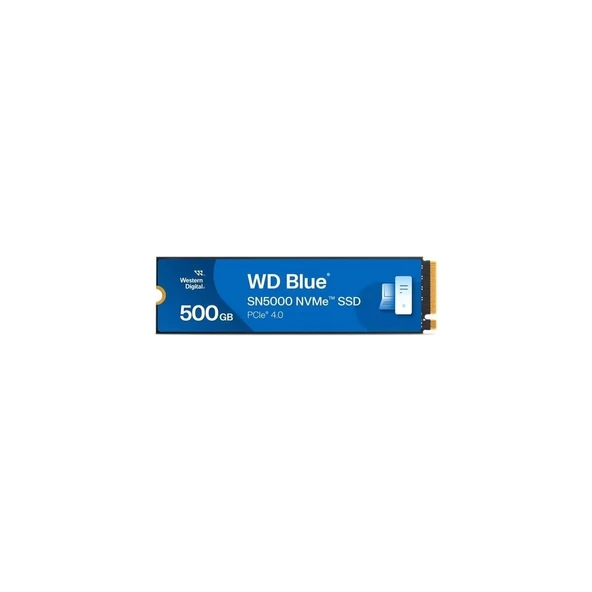 WD 500GB Blue SN5000 SSD m.2 NVMe WDS500G4B0E ürün görseli