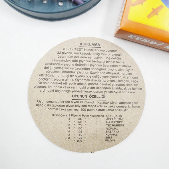 Kamer İbiş Solo Test Zeka Oyunu (BS-0575) - Resim 3