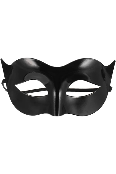 Salkım Party Siyah Renk Masquerade Kostüm Partisi Venedik Balo Maskesi - Resim 2