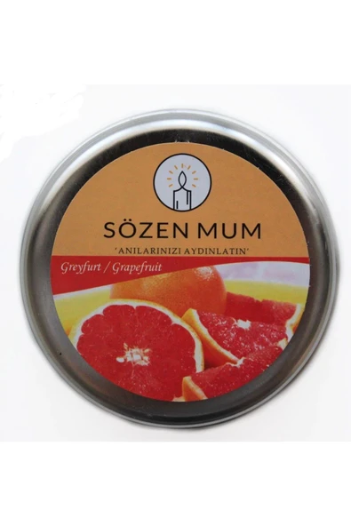 Vipfoni Hediyelik Kokulu Teneke Mum ürün görseli