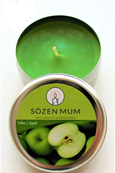 Vipfoni Hediyelik Kokulu Teneke Mum - Resim 2