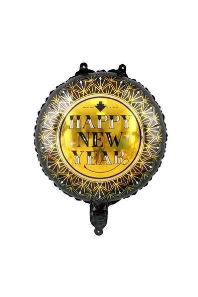Vipfoni Folyo Balon 45cm Happy New Year ürün görseli