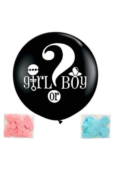 Vipfoni Cinsiyet Belirleme Partisi Balonu 45 Cm ürün görseli