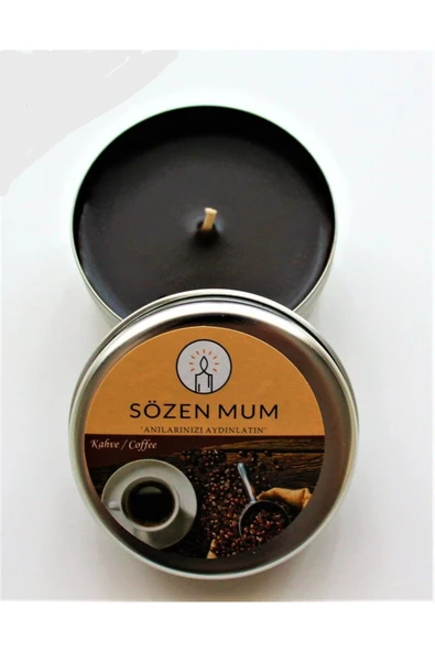 Vipfoni Hediyelik Kokulu Teneke Mum - Resim 2