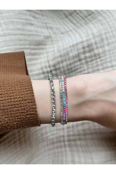 Vipfoni Kristal Taşlı Su Yolu 4 lü Bileklik - M2 ürün görseli