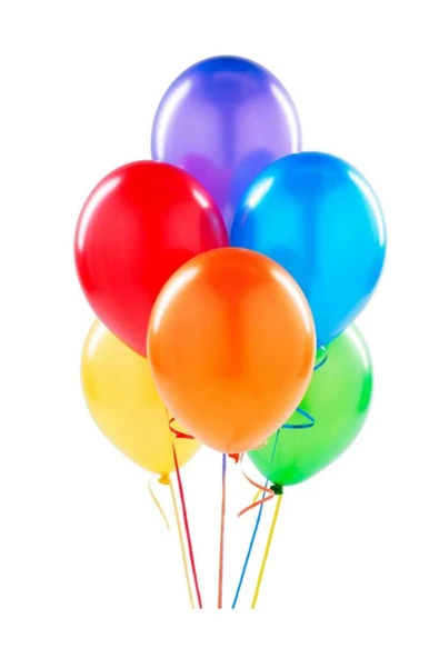 dorashopping 25 Adet Karışık Renk Metalik Balon ürün görseli