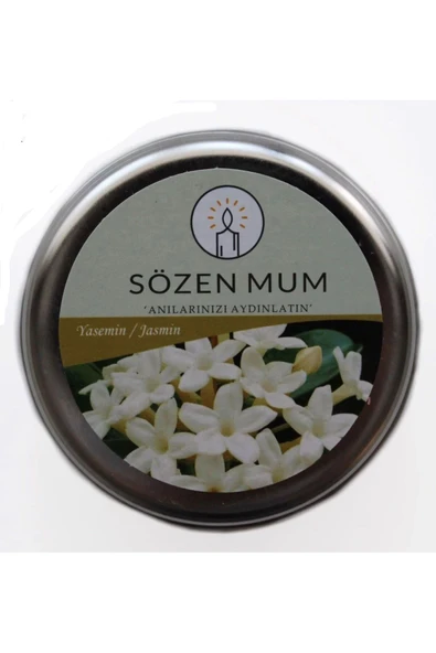 Vipfoni Hediyelik Kokulu Teneke Mum ürün görseli 1