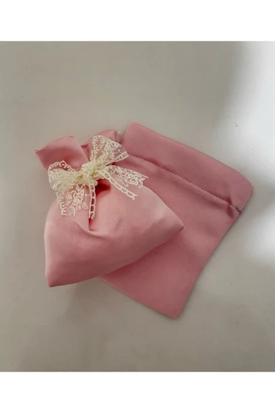 Vipfoni Yeni Doğan Bebek İçin Hediyelik Dantel Kurdeleli Lavanta Kesesi 9/12 cm 5 Adet - 3
