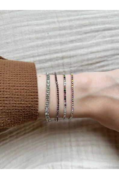 Vipfoni Kristal Taşlı Su Yolu 4 lü Bileklik - M6 ürün görseli