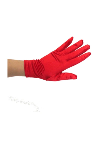 Samur Yetişkin Dans Gösteri Eldiveni Kırmızı Renk ürün görseli