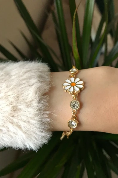 Vipfoni Papatya Zincir Bileklik ürün görseli