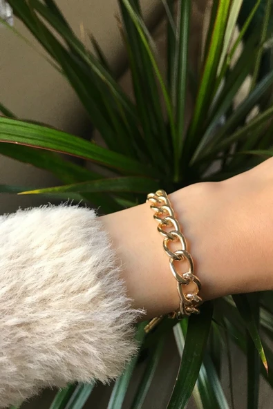 Vipfoni Halka Zincir Bileklik - Resim 2