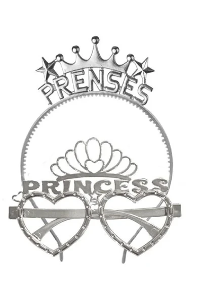 Vipfoni Prenses Taç Gözlük 2'li Set ürün görseli 1