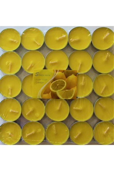 Vipfoni Meyve Kokulu Tealight Mum - Resim 2