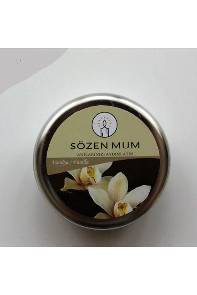 Vipfoni Hediyelik Kokulu Teneke Mum ürün görseli 1