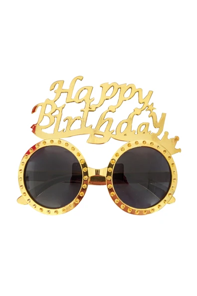 Vipfoni Parti Gözlüğü -Happy Birthday