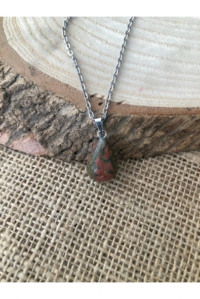 Vipfoni Unakit Doğal Taş Kolye ürün görseli