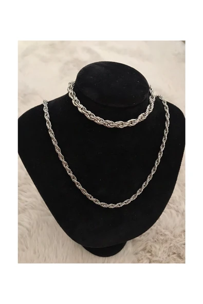 Vipfoni Burgu Boyun Zinciri Bileklik Set ürün görseli