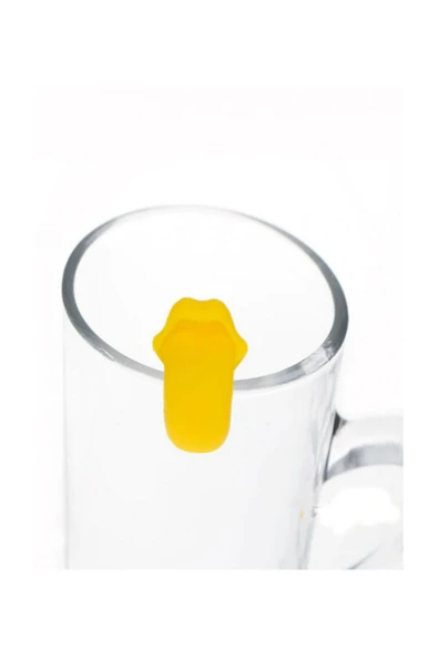 DİNÇ Dil Çıkarma Şeklinde Silikon Kupa Belirtici ürün görseli 1