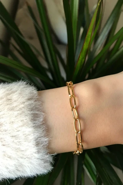 Vipfoni Iç Içe Geçmeli Halka Zincir Bileklik ürün görseli