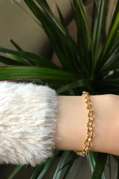 Vipfoni Iç Içe Geçmeli Halka Zincir Bileklik ürün görseli