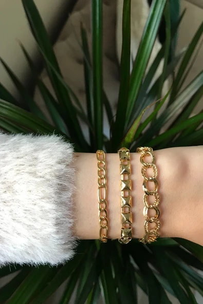 Vipfoni Çoklu Zincir Bileklik M-2 - Resim 2