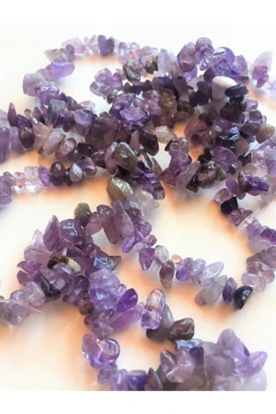 Vipfoni Ametist Taşlı Doğal Taş Bileklik - Resim 2