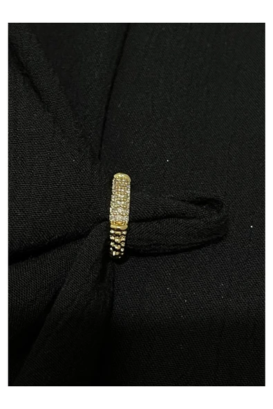 Vipfoni Minimal Zirkon Taşlı Gold Kaplama Alyans Yüzük ürün görseli