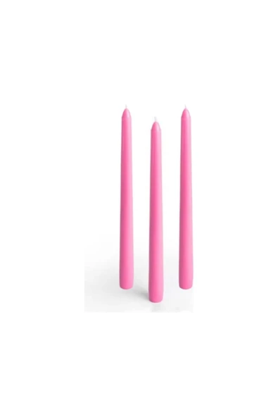 Vipfoni Şamdan Mumu 3lü Set 25 cm ürün görseli