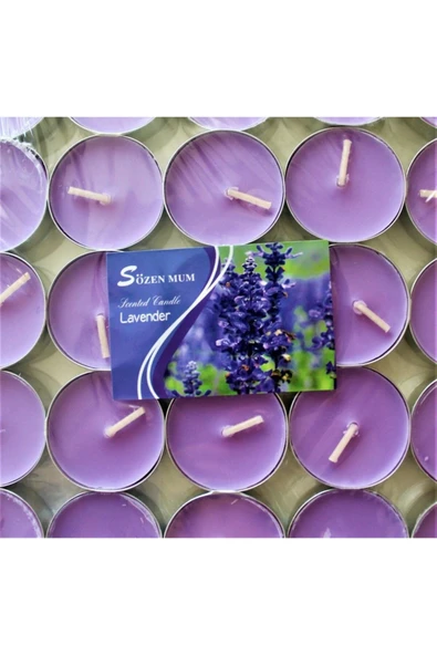 Vipfoni Meyve Kokulu Tealight Mum - Resim 2