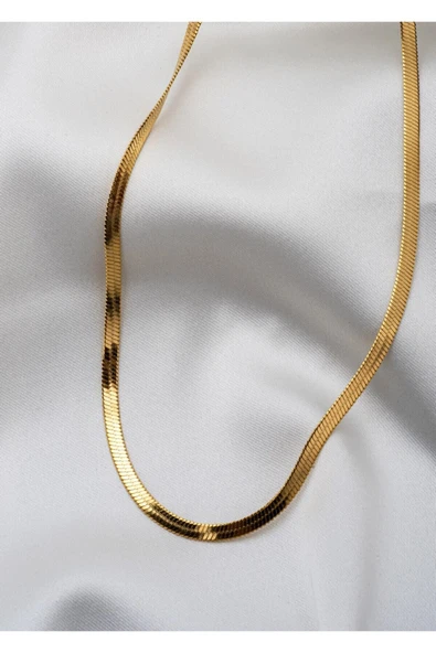 Hasırcı Grup Çelik Italyan Yassı Kolye ürün görseli