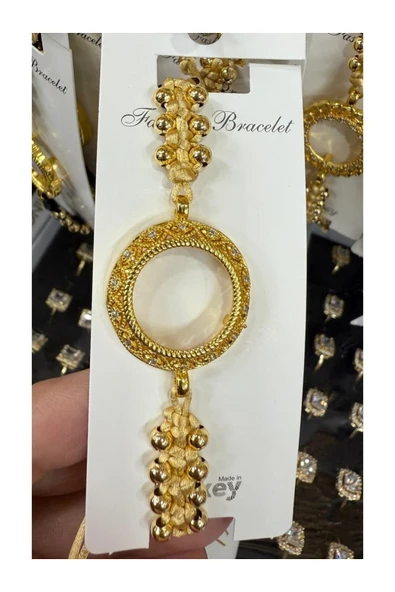 Vipfoni İçi Boş Doldurulabilen Altın Kaplama Dorika Toplu Bileklik M1 ürün görseli