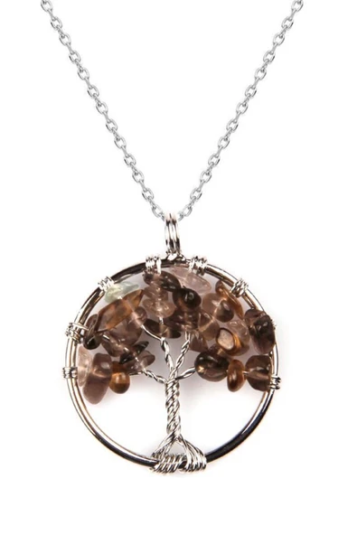 Vipfoni Tel Sarmalı Çakra Hayat Ağacı Doğal Akik Jasper ürün görseli