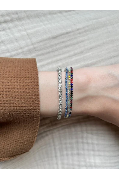 Vipfoni Kristal Taşlı Su Yolu 4 lü Bileklik - M11 ürün görseli