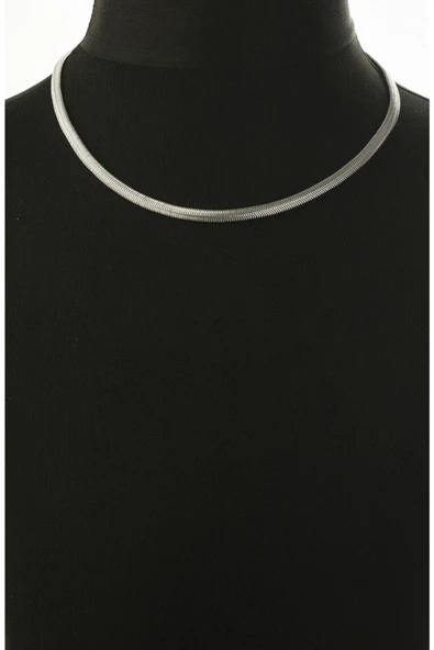 Vipfoni Italyan Çelik Gümüş Renk Kolye ürün görseli