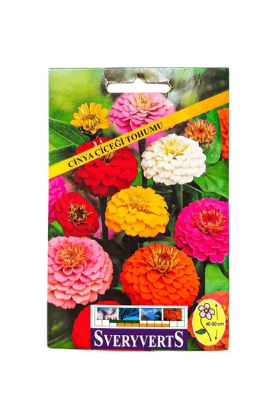 Vipfoni Cinya Çiçeği Tohumu ürün görseli