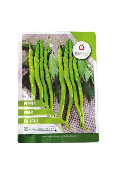 Vipfoni Kıl Tatlı Biber Tohumu Paket ürün görseli