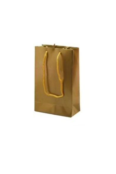 Vipfoni Düz Karton Çanta 11x17cm 25 Adet - Gold ürün görseli 1