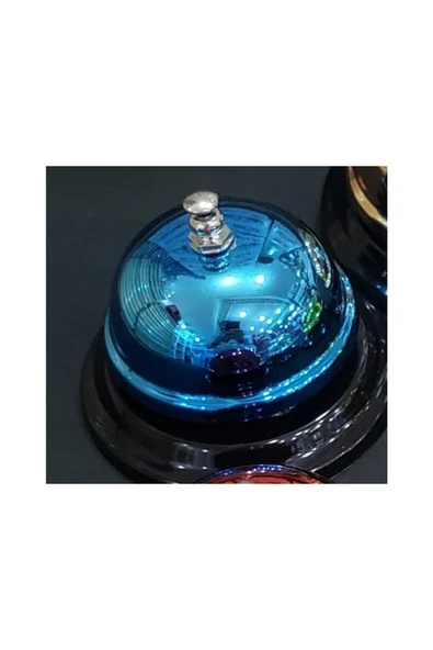 Vipfoni Metal Renkli Masa Üstü Otel Resepsiyon Zili - Resim 3