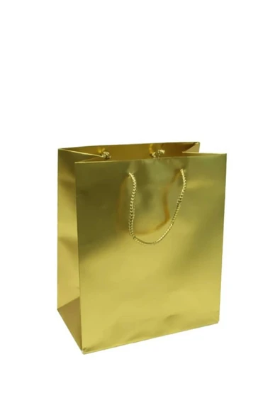 Vipfoni Hediyelik Minik Boy Düz Karton Çanta 11X11 - 50 Adet ürün görseli