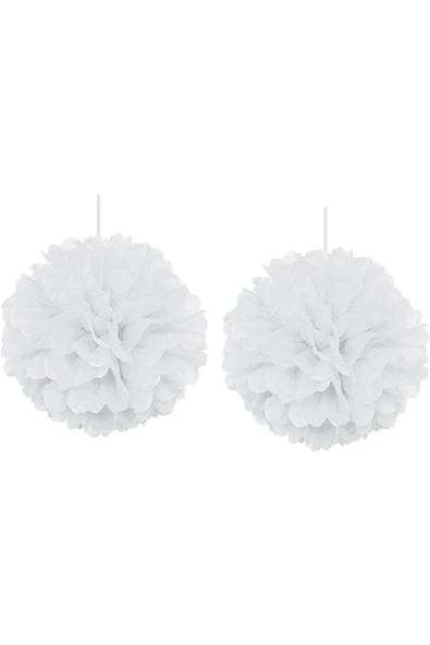 Vipfoni Ponpon Süs 30cm 2li ürün görseli 1